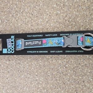 New! Dog collar wakey wakey! Size medium